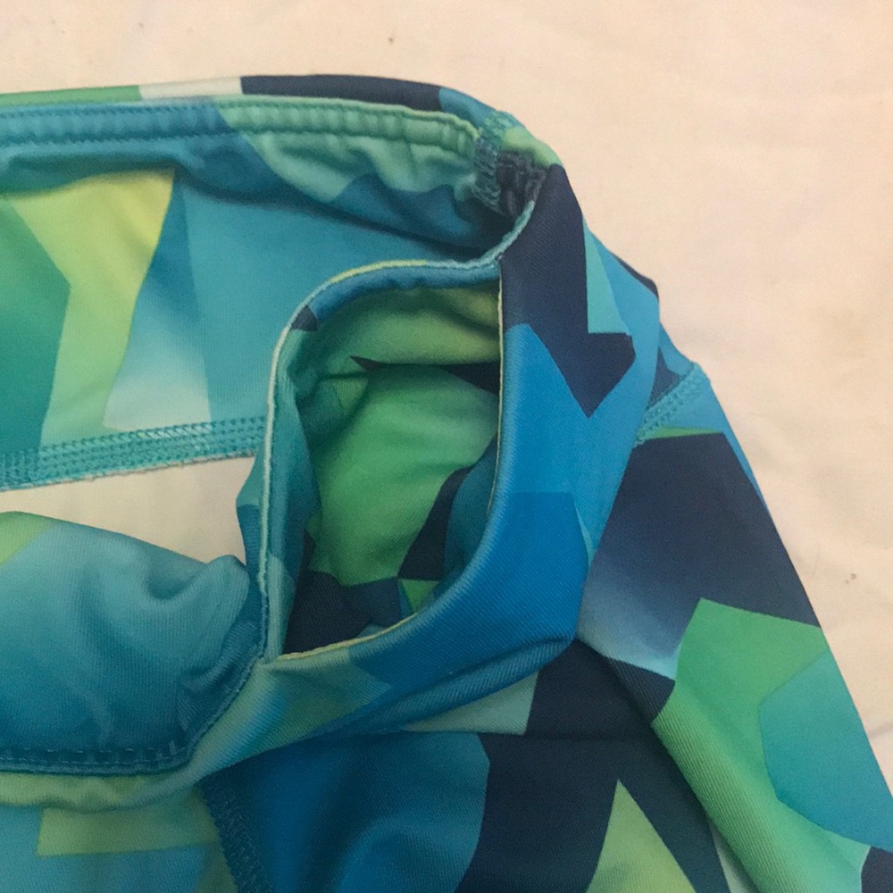 Reebok teal printed leggings - Picture 5 of 6